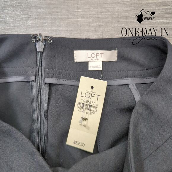 Loft Petite Pencil Skirt Size 00P - Picture 2 of 5